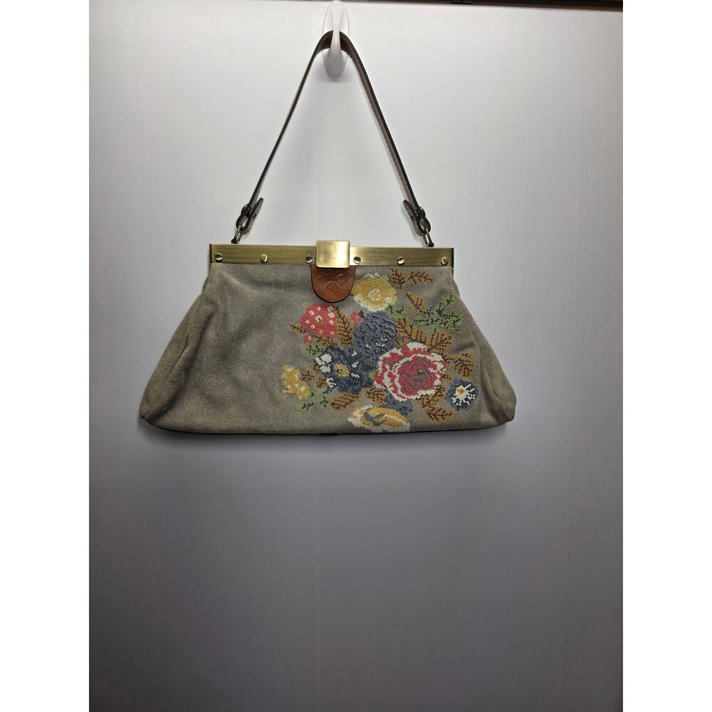 Patricia Nash leather satchel shoulder bag. Excellent condition. - Picture 2 of 13